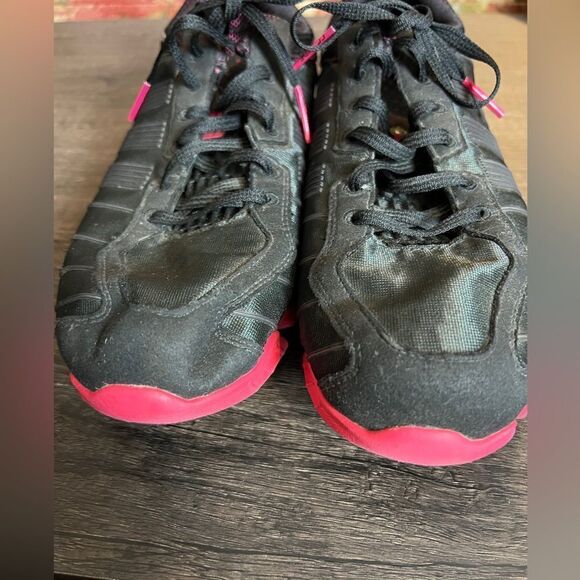 Adidas CC Ride Black and Pink Clima Cool Sneakers Size 8.5 - Picture 5 of 12